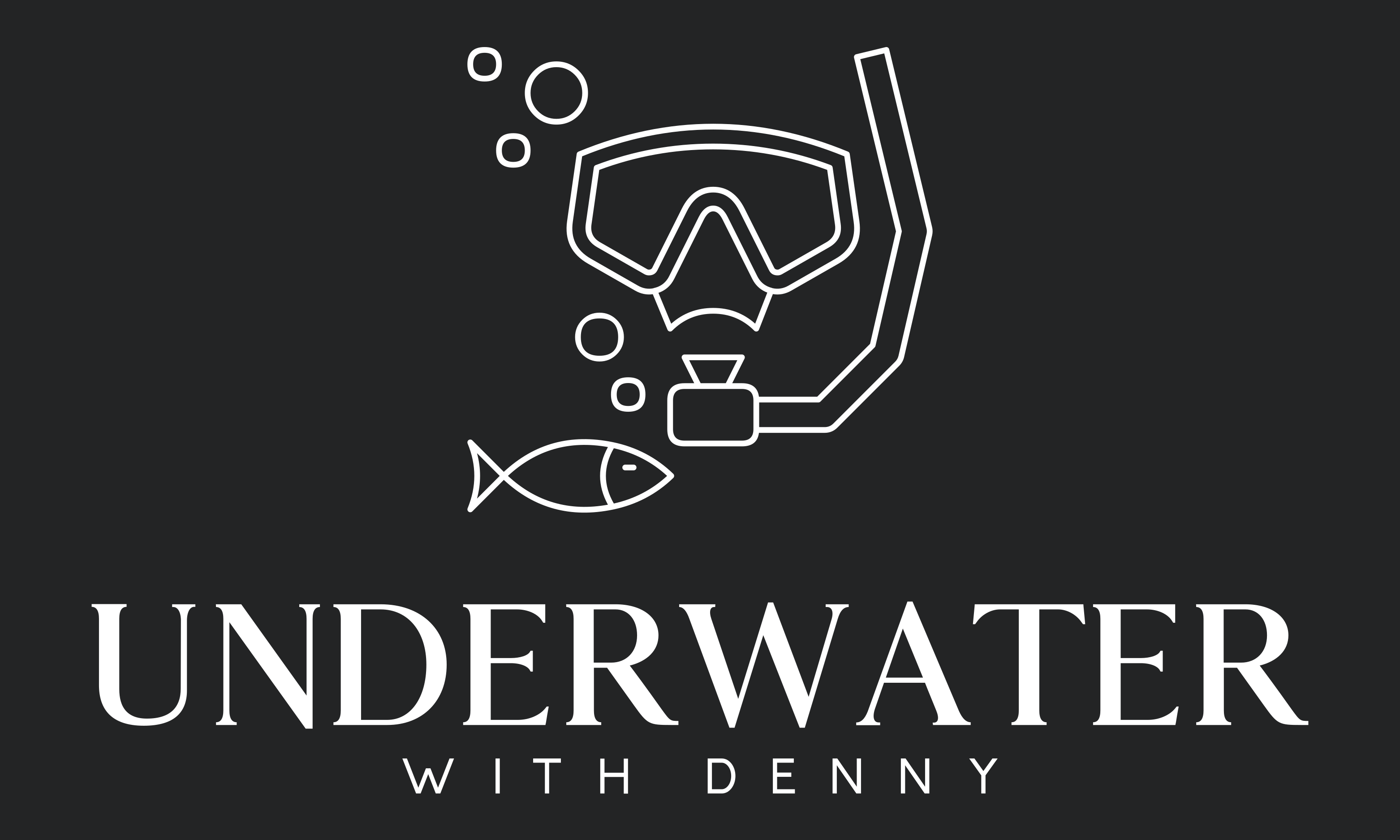 Underwater with Denny